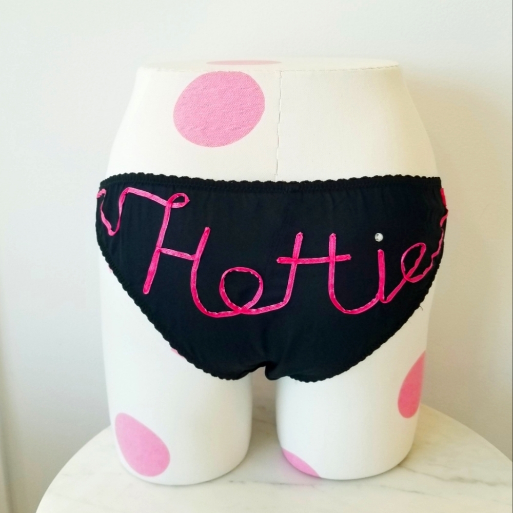 Victoria's Secret Vintage Sexy Little Things Velvet Hoodie Bikini Panty NWT Key - Picture 15 of 16